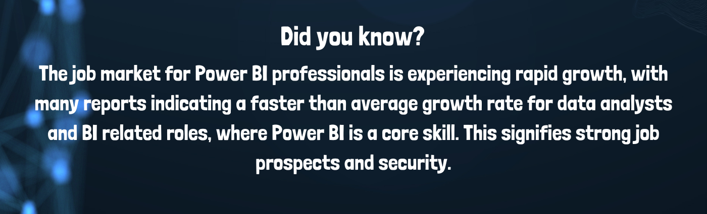 Job Market for Power Bi Professionals update